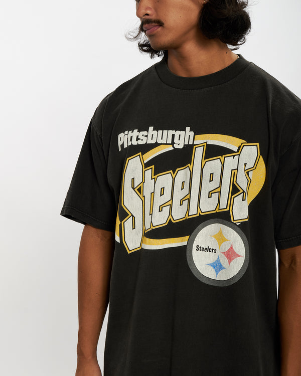 Vintage 90s NFL Pittsburgh Steelers Tee <br>L