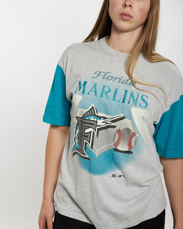 Vintage 1994 MLB Florida Marlins Tee <br>M , The Real Deal , newtown, sydney, australia, thrift store, opshop, preloved, secondhand, sustainable, retro, antique, 70s, 80s, 90s, 2000s, 00s, fashion, clothing, streetwear, trendy, garment, style, boutique, store, shop, archive, sale, cheap, best, top