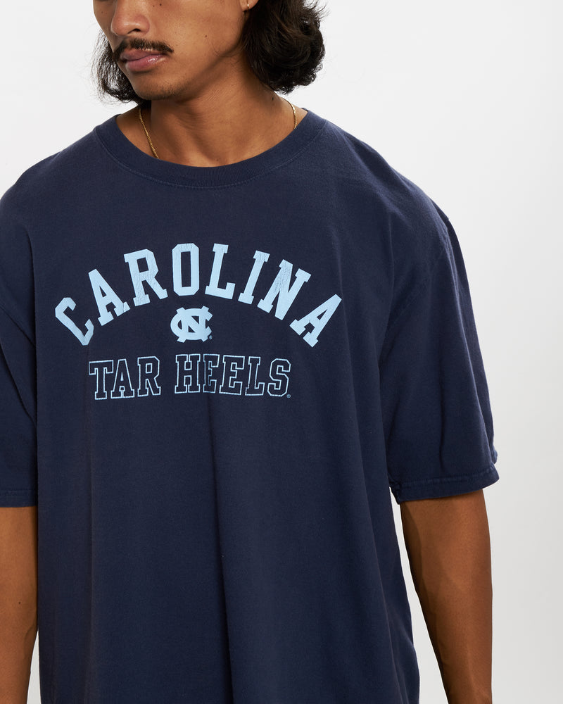 Vintage 90s NCAA Carolina Tar Heels Tee <br>L , The Real Deal , newtown, sydney, australia, thrift store, opshop, preloved, secondhand, sustainable, retro, antique, 70s, 80s, 90s, 2000s, 00s, fashion, clothing, streetwear, trendy, garment, style, boutique, store, shop, archive, sale, cheap, best, top