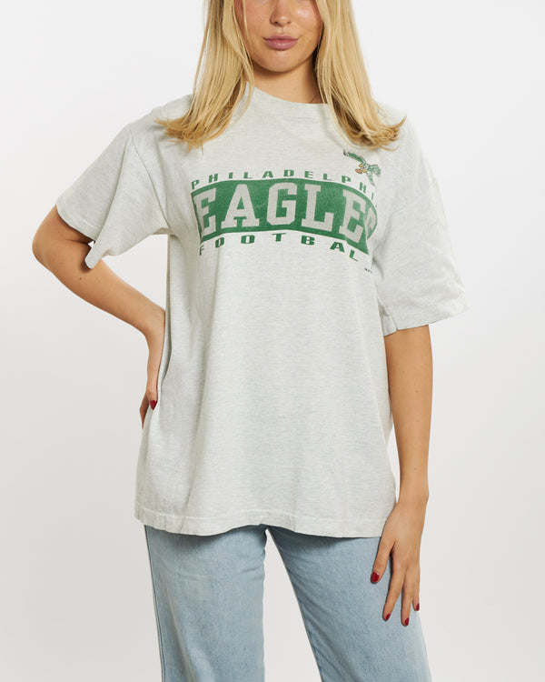 Vintage 1995 NFL Philadelphia Eagles Tee <br>M , The Real Deal , newtown, sydney, australia, thrift store, opshop, preloved, secondhand, sustainable, retro, antique, 70s, 80s, 90s, 2000s, 00s, fashion, clothing, streetwear, trendy, garment, style, boutique, store, shop, archive, sale, cheap, best, top