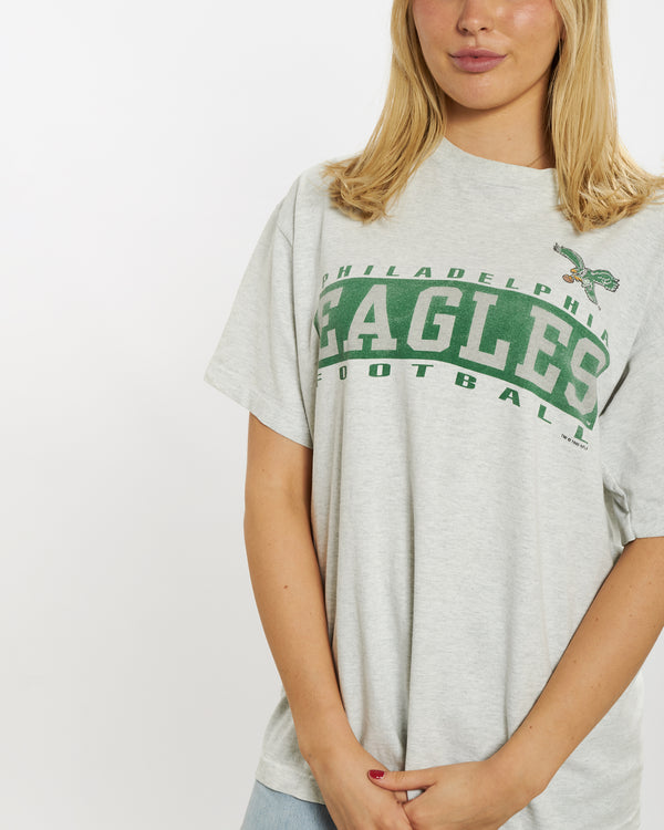 Vintage 1995 NFL Philadelphia Eagles Tee <br>M , The Real Deal , newtown, sydney, australia, thrift store, opshop, preloved, secondhand, sustainable, retro, antique, 70s, 80s, 90s, 2000s, 00s, fashion, clothing, streetwear, trendy, garment, style, boutique, store, shop, archive, sale, cheap, best, top