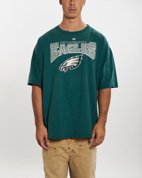 Vintage NFL Philadelphia Eagles Tee <br>XL , The Real Deal , newtown, sydney, australia, thrift store, opshop, preloved, secondhand, sustainable, retro, antique, 70s, 80s, 90s, 2000s, 00s, fashion, clothing, streetwear, trendy, garment, style, boutique, store, shop, archive, sale, cheap, best, top