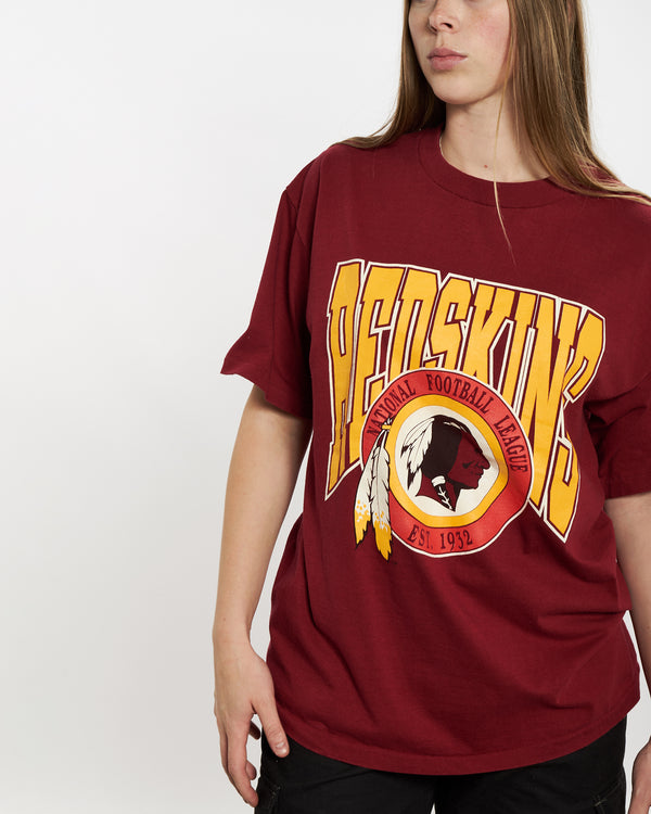 90s NFL Washington Redskins Tee <br>M