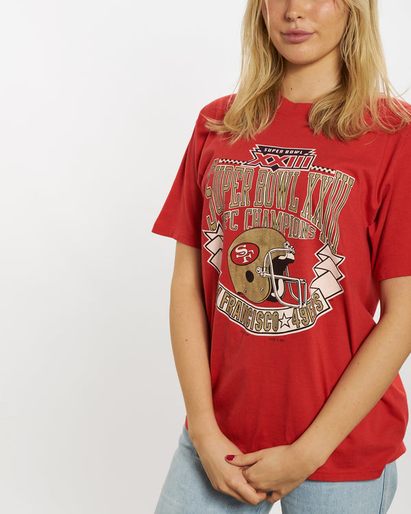 Vintage 1988 NFL San Francisco 49ers Super Bowl Tee <br>M