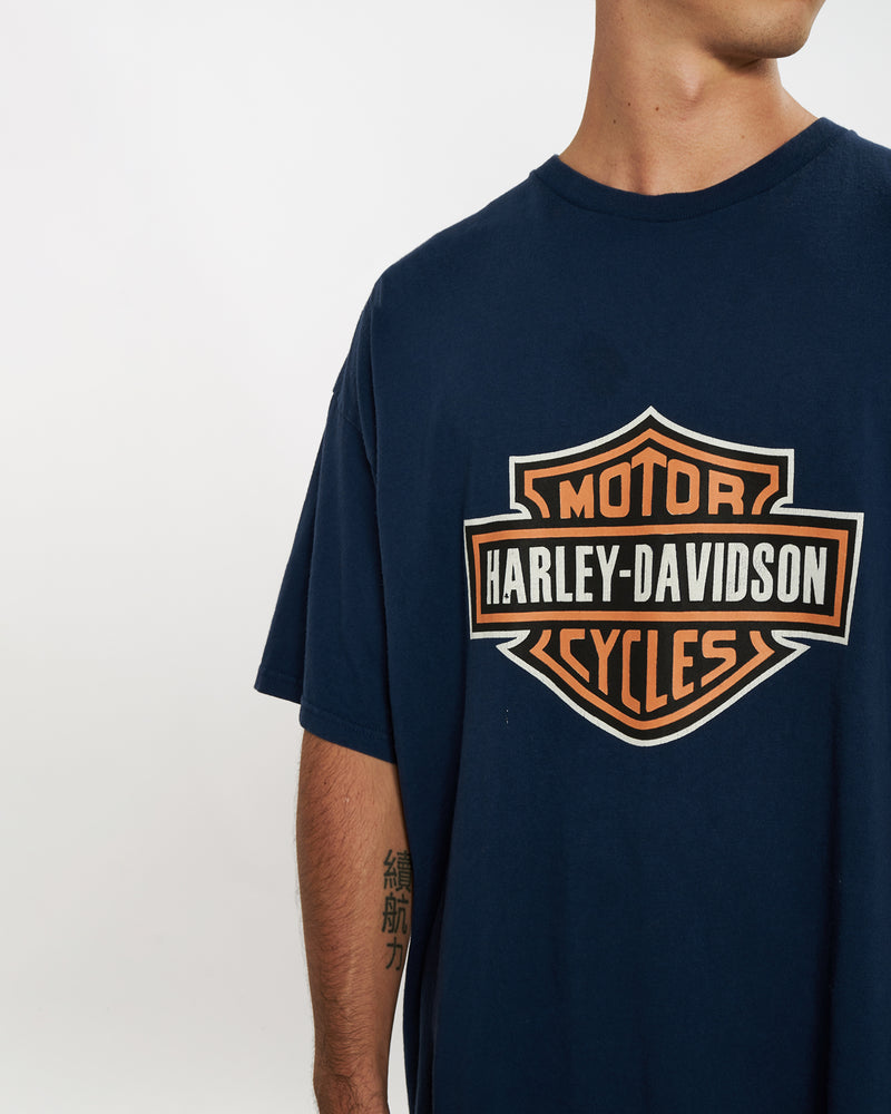 Vintage Harley Davidson Tee <br>XL , The Real Deal , newtown, sydney, australia, thrift store, opshop, preloved, secondhand, sustainable, retro, antique, 70s, 80s, 90s, 2000s, 00s, fashion, clothing, streetwear, trendy, garment, style, boutique, store, shop, archive, sale, cheap, best, top