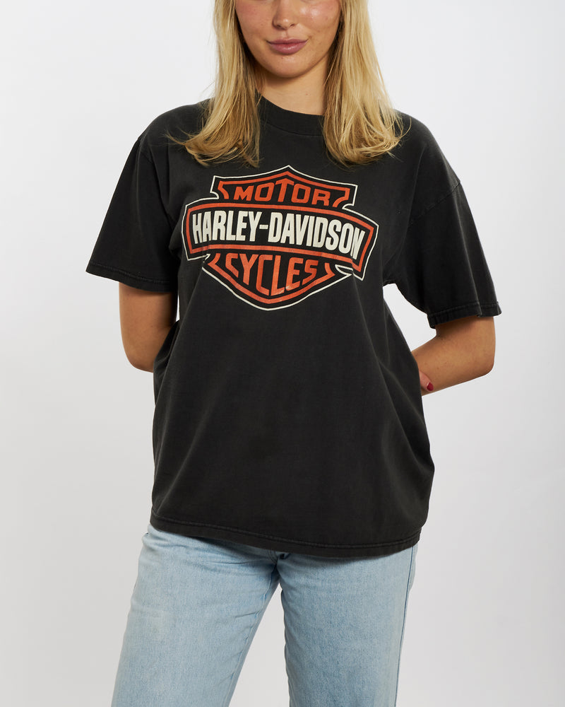 Vintage 1996 Harley Davidson Tee <br>S , The Real Deal , newtown, sydney, australia, thrift store, opshop, preloved, secondhand, sustainable, retro, antique, 70s, 80s, 90s, 2000s, 00s, fashion, clothing, streetwear, trendy, garment, style, boutique, store, shop, archive, sale, cheap, best, top