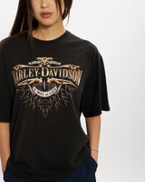 Vintage Harley Davidson Tee <br>M , The Real Deal , newtown, sydney, australia, thrift store, opshop, preloved, secondhand, sustainable, retro, antique, 70s, 80s, 90s, 2000s, 00s, fashion, clothing, streetwear, trendy, garment, style, boutique, store, shop, archive, sale, cheap, best, top