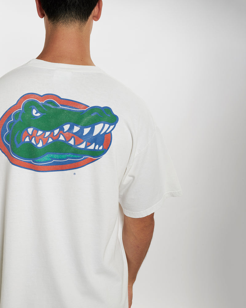 Vintage 90s Nike NCAA University of Florida Gators Tee <br>XL , The Real Deal , newtown, sydney, australia, thrift store, opshop, preloved, secondhand, sustainable, retro, antique, 70s, 80s, 90s, 2000s, 00s, fashion, clothing, streetwear, trendy, garment, style, boutique, store, shop, archive, sale, cheap, best, top