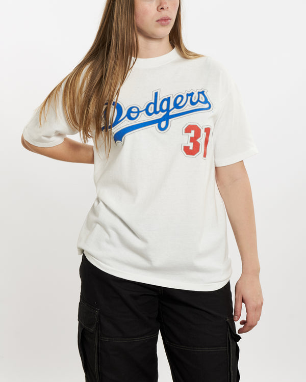 Vintage 1997 Los Angeles Dodgers Tee <br>M , The Real Deal , newtown, sydney, australia, thrift store, opshop, preloved, secondhand, sustainable, retro, antique, 70s, 80s, 90s, 2000s, 00s, fashion, clothing, streetwear, trendy, garment, style, boutique, store, shop, archive, sale, cheap, best, top