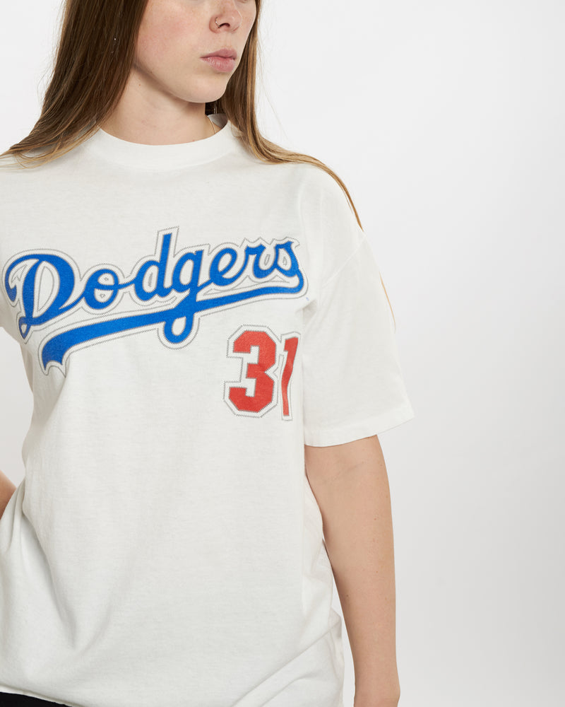 Vintage 1997 Los Angeles Dodgers Tee <br>M , The Real Deal , newtown, sydney, australia, thrift store, opshop, preloved, secondhand, sustainable, retro, antique, 70s, 80s, 90s, 2000s, 00s, fashion, clothing, streetwear, trendy, garment, style, boutique, store, shop, archive, sale, cheap, best, top