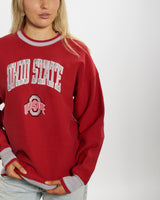 Vintage 90s NCAA Ohio State Buckeyes Sweatshirt <br>M , The Real Deal , newtown, sydney, australia, thrift store, opshop, preloved, secondhand, sustainable, retro, antique, 70s, 80s, 90s, 2000s, 00s, fashion, clothing, streetwear, trendy, garment, style, boutique, store, shop, archive, sale, cheap, best, top