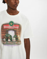 Vintage 1998 Budweiser Tee <br>L , The Real Deal , newtown, sydney, australia, thrift store, opshop, preloved, secondhand, sustainable, retro, antique, 70s, 80s, 90s, 2000s, 00s, fashion, clothing, streetwear, trendy, garment, style, boutique, store, shop, archive, sale, cheap, best, top