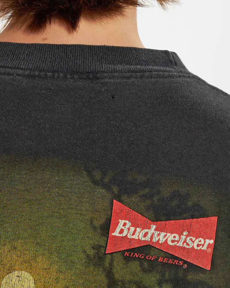 Vintage 1995 Budweiser Tee <br>M , The Real Deal , newtown, sydney, australia, thrift store, opshop, preloved, secondhand, sustainable, retro, antique, 70s, 80s, 90s, 2000s, 00s, fashion, clothing, streetwear, trendy, garment, style, boutique, store, shop, archive, sale, cheap, best, top