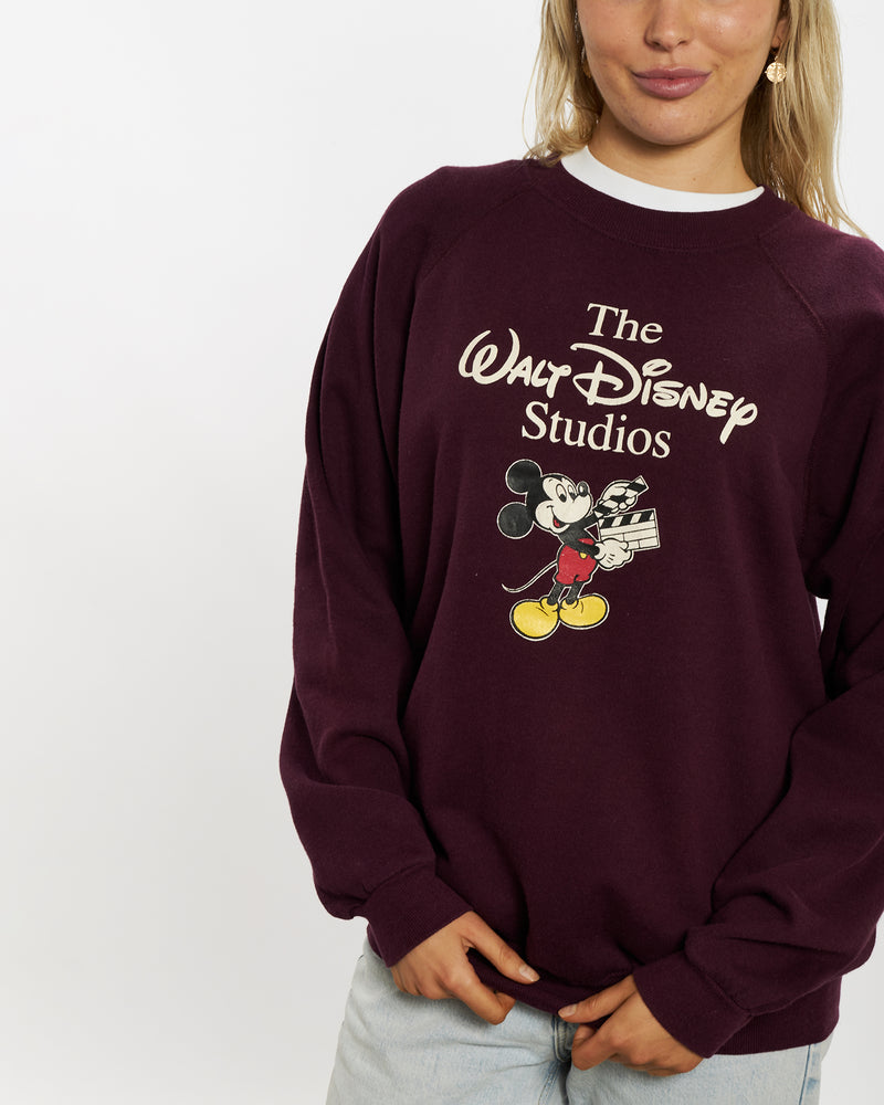 Vintage 80s Disney Mickey Mouse Sweatshirt <br>M , The Real Deal , newtown, sydney, australia, thrift store, opshop, preloved, secondhand, sustainable, retro, antique, 70s, 80s, 90s, 2000s, 00s, fashion, clothing, streetwear, trendy, garment, style, boutique, store, shop, archive, sale, cheap, best, top