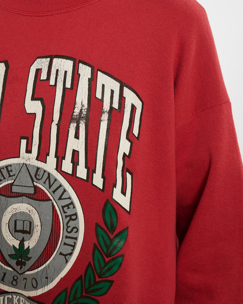 Vintage 90s NCAA Ohio State Buckeyes Sweatshirt <br>M