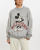 Vintage 90s Disney Mickey Mouse Sweatshirt <br>M