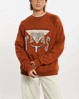 Vintage 90s NCAA Texas Longhorns Sweatshirt <br>M