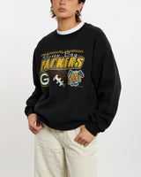 Vintage 1997 NFL Green Bay Packers Super Bowl Sweatshirt <br>L