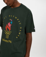 Vintage 1996 Atlanta Olympics Tee <br>L , The Real Deal , newtown, sydney, australia, thrift store, opshop, preloved, secondhand, sustainable, retro, antique, 70s, 80s, 90s, 2000s, 00s, fashion, clothing, streetwear, trendy, garment, style, boutique, store, shop, archive, sale, cheap, best, top