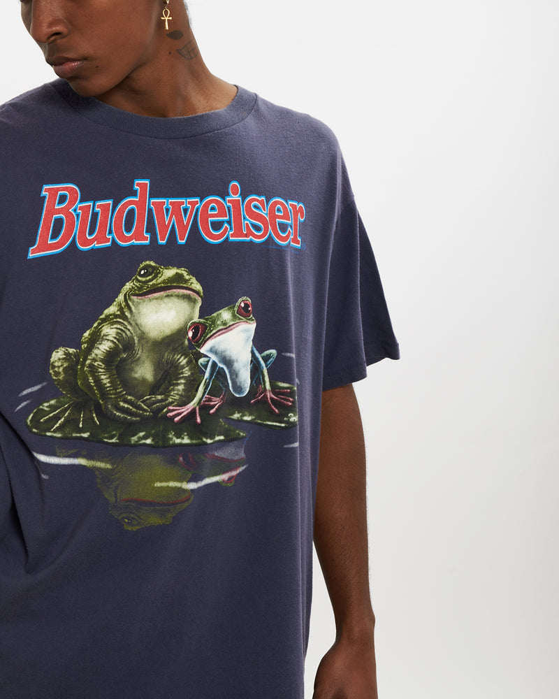 Vintage 1998 Budweiser Tee <br>L , The Real Deal , newtown, sydney, australia, thrift store, opshop, preloved, secondhand, sustainable, retro, antique, 70s, 80s, 90s, 2000s, 00s, fashion, clothing, streetwear, trendy, garment, style, boutique, store, shop, archive, sale, cheap, best, top