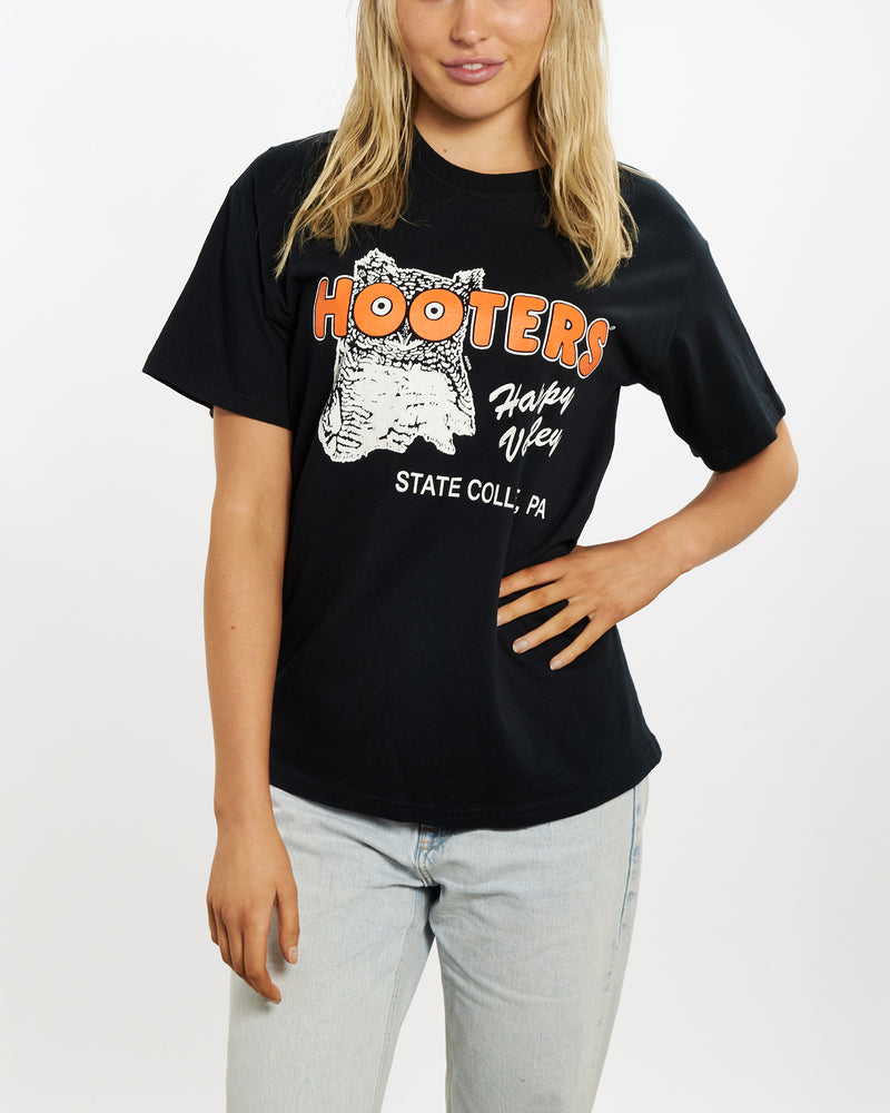 Vintage Hooters 'State College, PA' Tee <br>M , The Real Deal , newtown, sydney, australia, thrift store, opshop, preloved, secondhand, sustainable, retro, antique, 70s, 80s, 90s, 2000s, 00s, fashion, clothing, streetwear, trendy, garment, style, boutique, store, shop, archive, sale, cheap, best, top