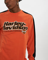 Vintage Harley Davidson Long Sleeve Tee <br>L , The Real Deal , newtown, sydney, australia, thrift store, opshop, preloved, secondhand, sustainable, retro, antique, 70s, 80s, 90s, 2000s, 00s, fashion, clothing, streetwear, trendy, garment, style, boutique, store, shop, archive, sale, cheap, best, top