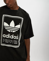 Vintage 90s Adidas Tee <br>XL , The Real Deal , newtown, sydney, australia, thrift store, opshop, preloved, secondhand, sustainable, retro, antique, 70s, 80s, 90s, 2000s, 00s, fashion, clothing, streetwear, trendy, garment, style, boutique, store, shop, archive, sale, cheap, best, top