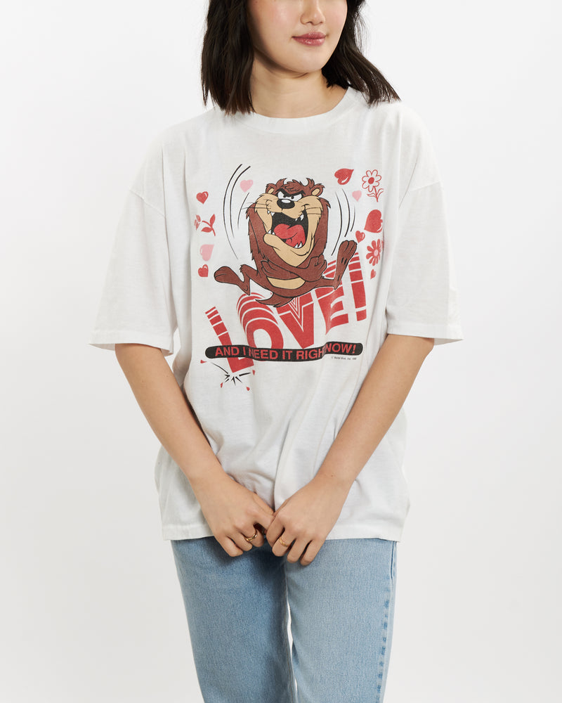 Vintage 90s Looney Tunes Taz Devil Tee <br>M