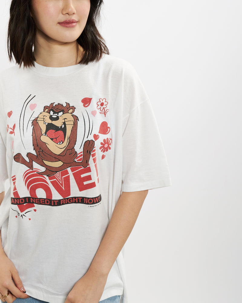 Vintage 90s Looney Tunes Taz Devil Tee <br>M