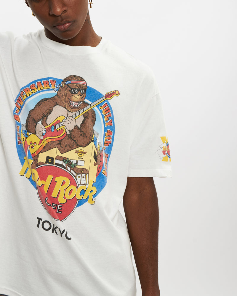 Vintage 90s Hard Rock Cafe 'Tokyo' Tee <br>L , The Real Deal , newtown, sydney, australia, thrift store, opshop, preloved, secondhand, sustainable, retro, antique, 70s, 80s, 90s, 2000s, 00s, fashion, clothing, streetwear, trendy, garment, style, boutique, store, shop, archive, sale, cheap, best, top