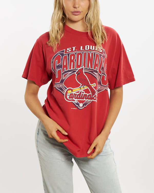 Vintage 1998 MLB St. Louis Cardinals Tee <br>M , The Real Deal , newtown, sydney, australia, thrift store, opshop, preloved, secondhand, sustainable, retro, antique, 70s, 80s, 90s, 2000s, 00s, fashion, clothing, streetwear, trendy, garment, style, boutique, store, shop, archive, sale, cheap, best, top