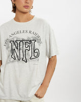 Vintage 1993 NFL Los Angeles Raiders Tee <br>M , The Real Deal , newtown, sydney, australia, thrift store, opshop, preloved, secondhand, sustainable, retro, antique, 70s, 80s, 90s, 2000s, 00s, fashion, clothing, streetwear, trendy, garment, style, boutique, store, shop, archive, sale, cheap, best, top