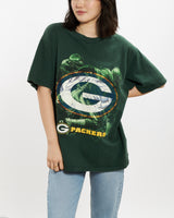 Vintage 1998 NFL Green Bay Packers Tee <br>M , The Real Deal , newtown, sydney, australia, thrift store, opshop, preloved, secondhand, sustainable, retro, antique, 70s, 80s, 90s, 2000s, 00s, fashion, clothing, streetwear, trendy, garment, style, boutique, store, shop, archive, sale, cheap, best, top