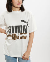 Vintage 90s Puma Tee <br>S , The Real Deal , newtown, sydney, australia, thrift store, opshop, preloved, secondhand, sustainable, retro, antique, 70s, 80s, 90s, 2000s, 00s, fashion, clothing, streetwear, trendy, garment, style, boutique, store, shop, archive, sale, cheap, best, top