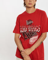 Vintage 90s NHL Detroit Red Wings Tee <br>L