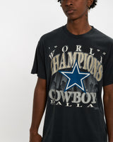 Vintage 1992 NFL Dallas Cowboys Champions Tee <br>L , The Real Deal , newtown, sydney, australia, thrift store, opshop, preloved, secondhand, sustainable, retro, antique, 70s, 80s, 90s, 2000s, 00s, fashion, clothing, streetwear, trendy, garment, style, boutique, store, shop, archive, sale, cheap, best, top