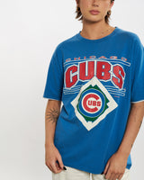 Vintage 1991 MLB Chicago Cubs Tee <br>M , The Real Deal , newtown, sydney, australia, thrift store, opshop, preloved, secondhand, sustainable, retro, antique, 70s, 80s, 90s, 2000s, 00s, fashion, clothing, streetwear, trendy, garment, style, boutique, store, shop, archive, sale, cheap, best, top