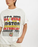 Vintage 1996 NHL Boston All Star Game Tee <br>M