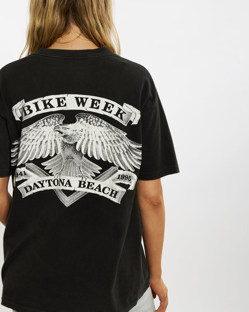 Vintage 1995 Daytona Bike Week Tee <br>M