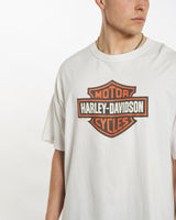 Vintage Harley Davidson Tee <br>XL , The Real Deal , newtown, sydney, australia, thrift store, opshop, preloved, secondhand, sustainable, retro, antique, 70s, 80s, 90s, 2000s, 00s, fashion, clothing, streetwear, trendy, garment, style, boutique, store, shop, archive, sale, cheap, best, top