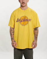 Vintage NBA Los Angeles Lakers Tee <br>L , The Real Deal , newtown, sydney, australia, thrift store, opshop, preloved, secondhand, sustainable, retro, antique, 70s, 80s, 90s, 2000s, 00s, fashion, clothing, streetwear, trendy, garment, style, boutique, store, shop, archive, sale, cheap, best, top