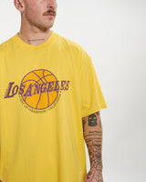 Vintage NBA Los Angeles Lakers Tee <br>L , The Real Deal , newtown, sydney, australia, thrift store, opshop, preloved, secondhand, sustainable, retro, antique, 70s, 80s, 90s, 2000s, 00s, fashion, clothing, streetwear, trendy, garment, style, boutique, store, shop, archive, sale, cheap, best, top