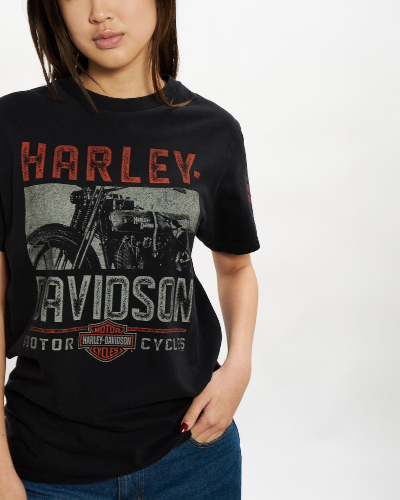 Vintage Harley Davidson Tee <br>S , The Real Deal , newtown, sydney, australia, thrift store, opshop, preloved, secondhand, sustainable, retro, antique, 70s, 80s, 90s, 2000s, 00s, fashion, clothing, streetwear, trendy, garment, style, boutique, store, shop, archive, sale, cheap, best, top