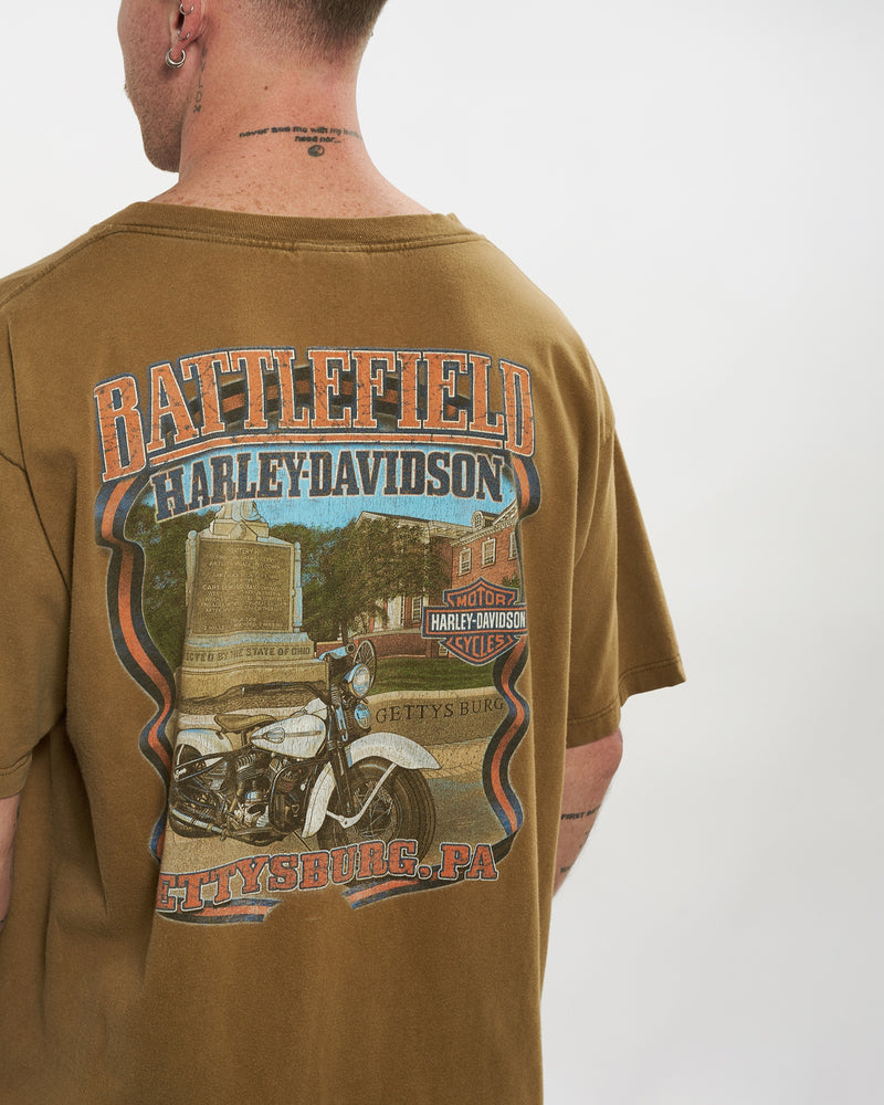 Vintage Harley Davidson Tee <br>L , The Real Deal , newtown, sydney, australia, thrift store, opshop, preloved, secondhand, sustainable, retro, antique, 70s, 80s, 90s, 2000s, 00s, fashion, clothing, streetwear, trendy, garment, style, boutique, store, shop, archive, sale, cheap, best, top