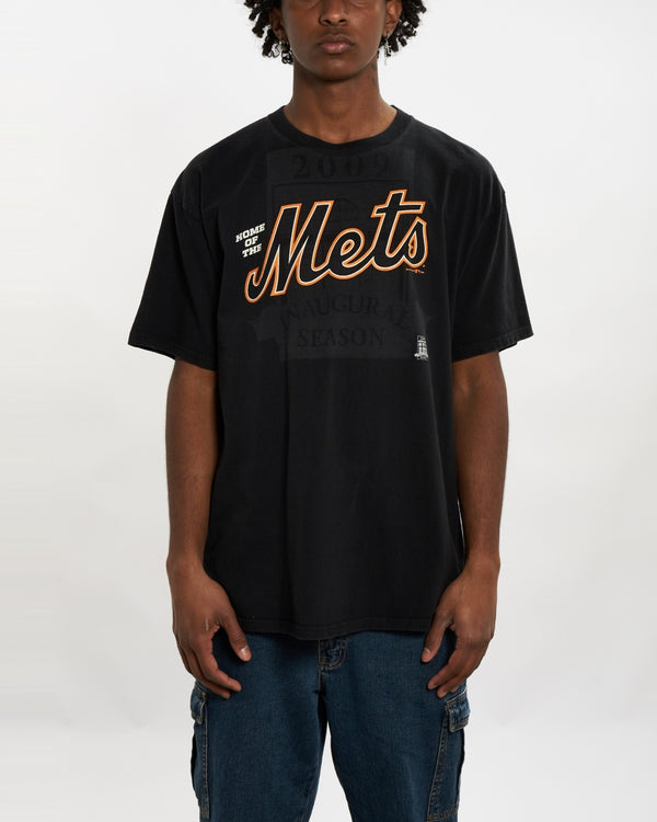 Vintage MLB New York Mets Tee <br>L , The Real Deal , newtown, sydney, australia, thrift store, opshop, preloved, secondhand, sustainable, retro, antique, 70s, 80s, 90s, 2000s, 00s, fashion, clothing, streetwear, trendy, garment, style, boutique, store, shop, archive, sale, cheap, best, top