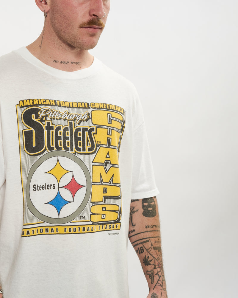 1995 NFL Pittsburgh Steelers Tee <br>L