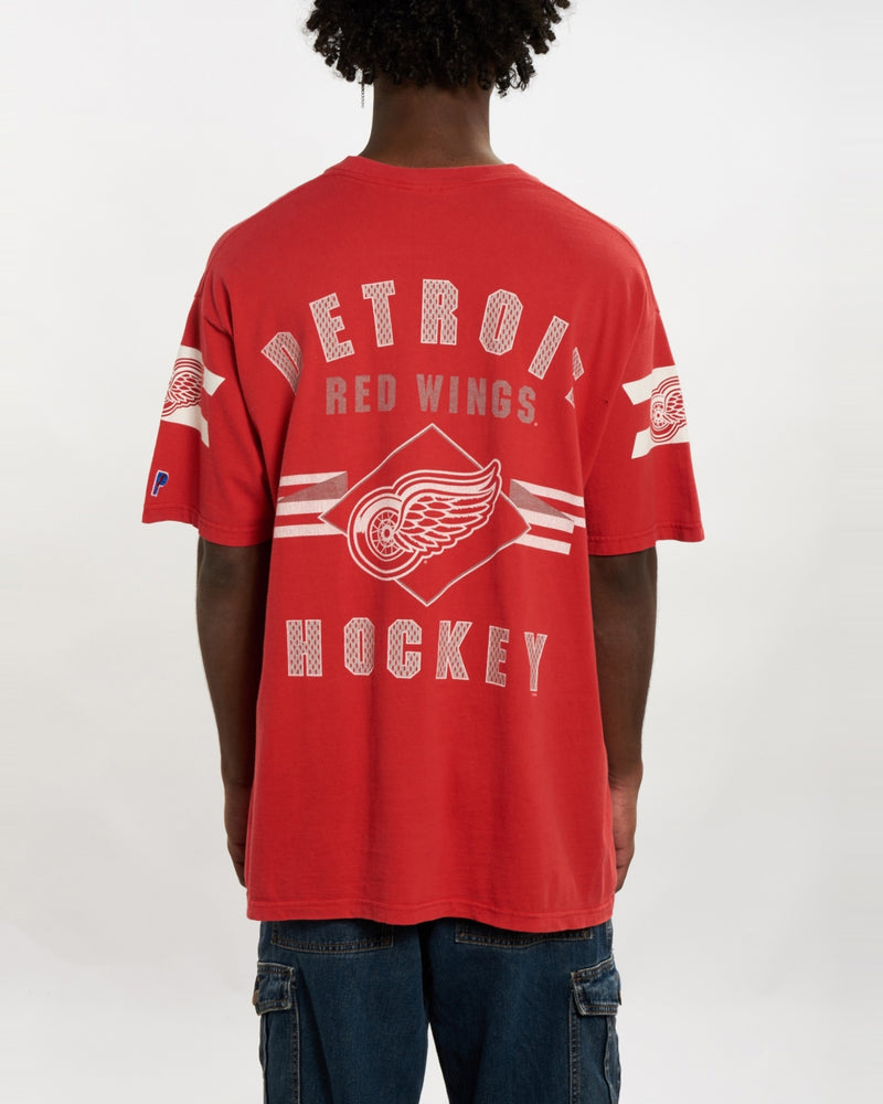 Vintage 90s NHL Detroit Red Wings Tee <br>L