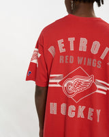 Vintage 90s NHL Detroit Red Wings Tee <br>L , The Real Deal , newtown, sydney, australia, thrift store, opshop, preloved, secondhand, sustainable, retro, antique, 70s, 80s, 90s, 2000s, 00s, fashion, clothing, streetwear, trendy, garment, style, boutique, store, shop, archive, sale, cheap, best, top