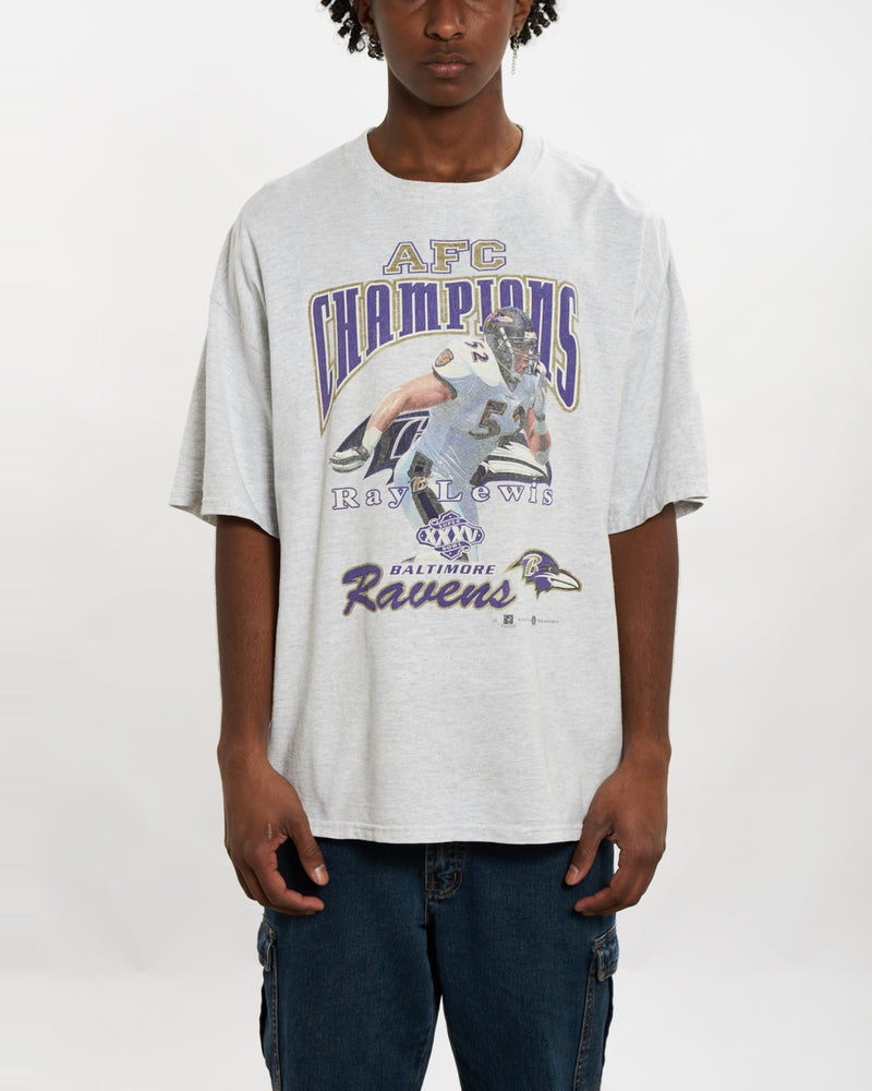 Vintage NFL Baltimore Ravens Tee <br>L