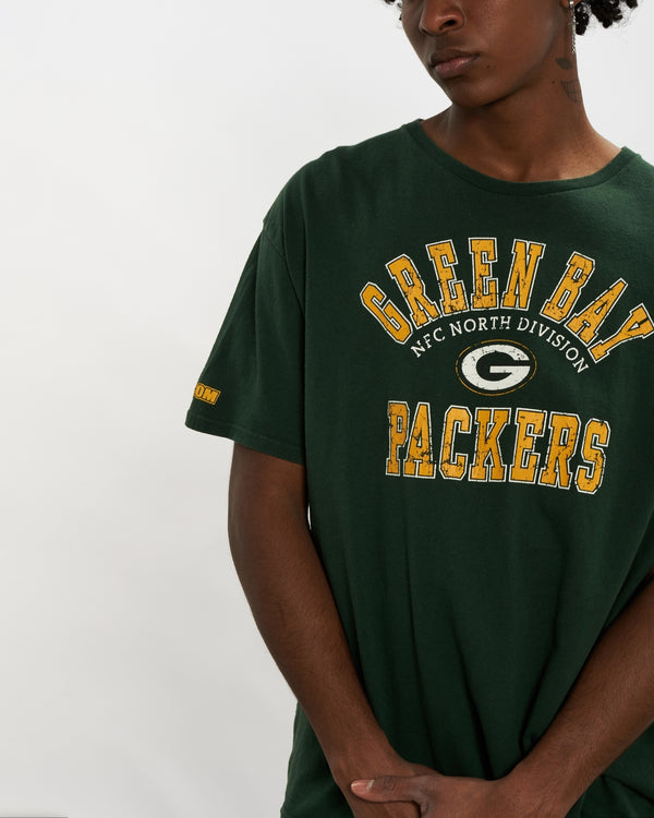 Vintage NFL Green Bay Packers Tee <br>L , The Real Deal , newtown, sydney, australia, thrift store, opshop, preloved, secondhand, sustainable, retro, antique, 70s, 80s, 90s, 2000s, 00s, fashion, clothing, streetwear, trendy, garment, style, boutique, store, shop, archive, sale, cheap, best, top